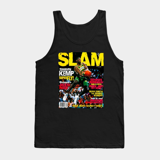 KEMP - SLAM Tank Top by Buff Geeks Art